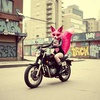  A HOT BIKER CHICK