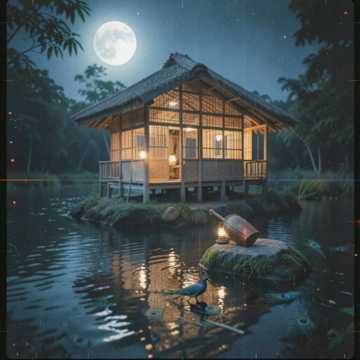 月下竹楼 · 作品封面