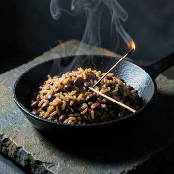 Brown Rice N Lentil Rag Cover