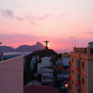 " Entre o asfalto e o morro "