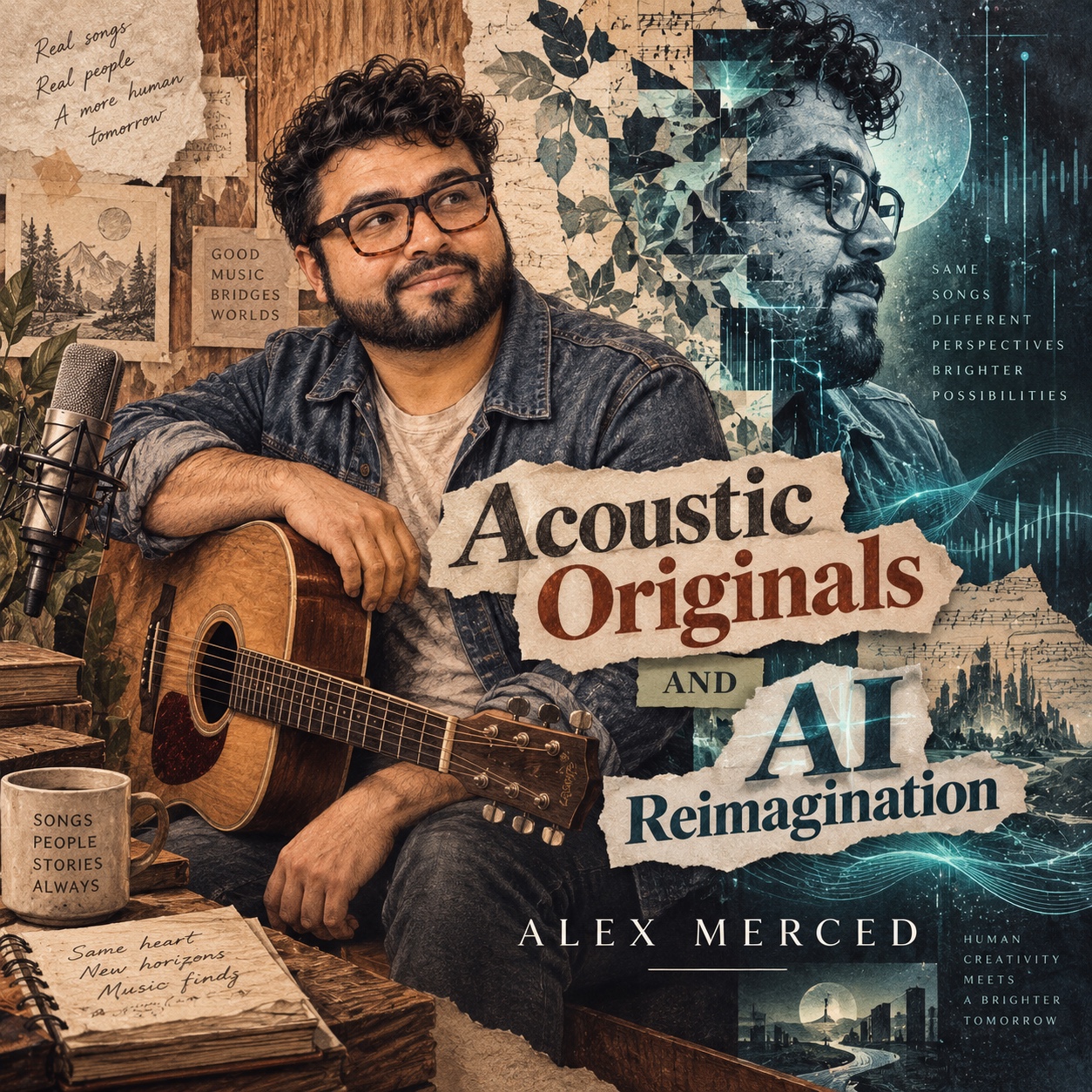 Cover of Acoustic Originals and AI Reimagination