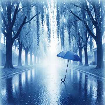 Plane-Tree Road After Rain