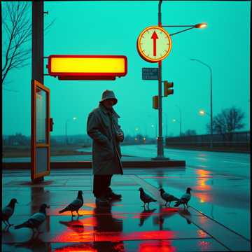 Living at the bus stop