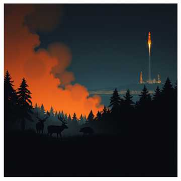 Wenn der Himmel brennt