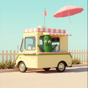 Harry's Cucumber and Ice Cream Dreams