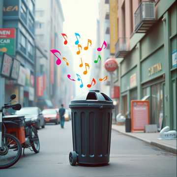 Throwing  trash at you