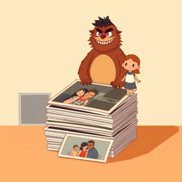 Une terreur au grand coeur