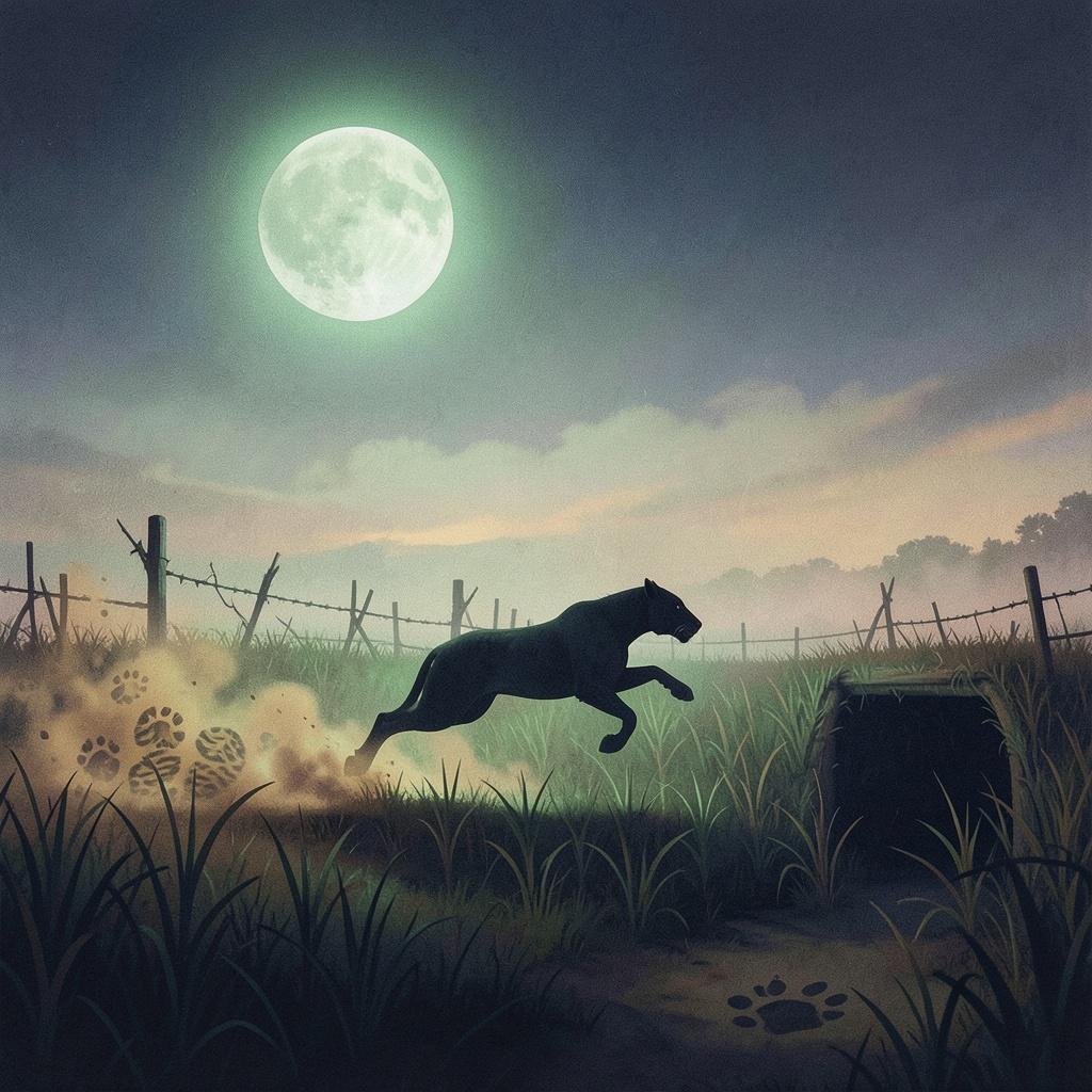 The Tiger Run - Test - Voice of The Panther - Maya Love artwork