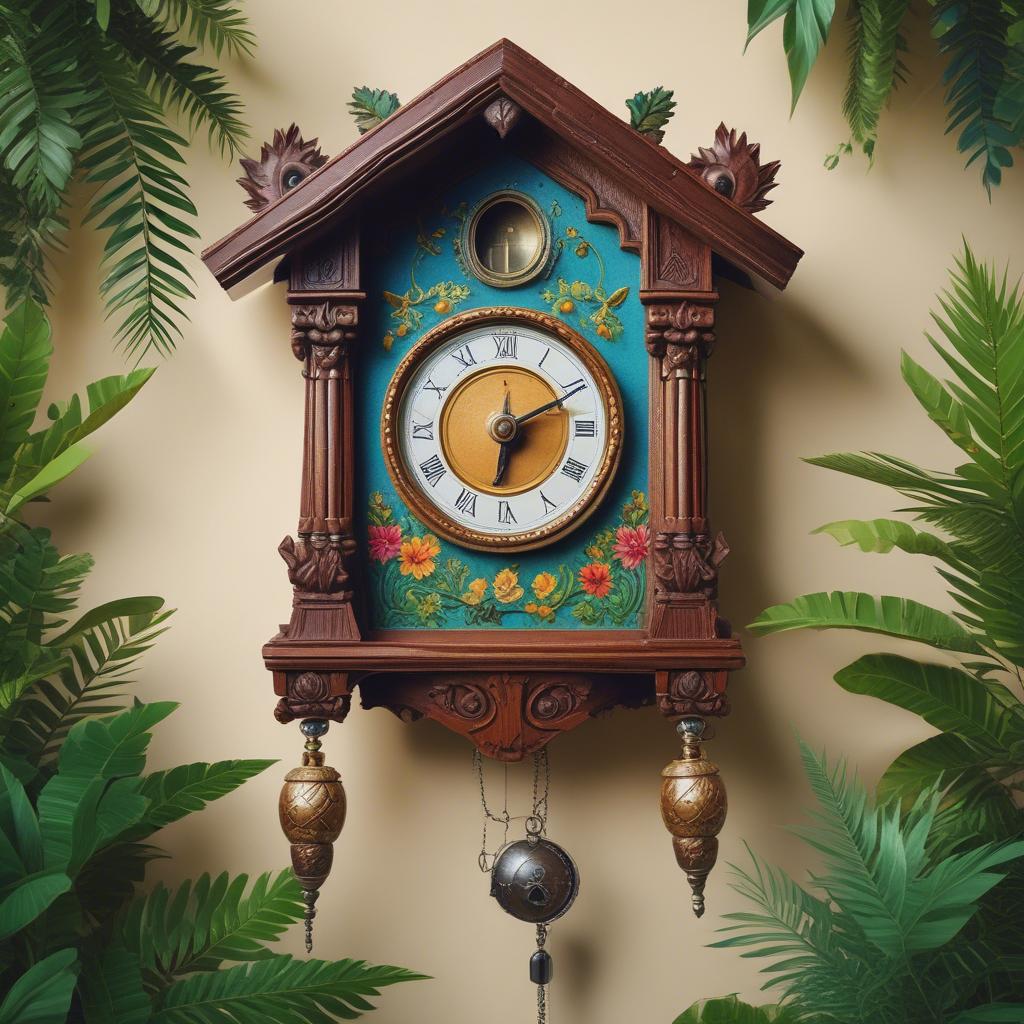 Часы с кукушкою не в моде. artwork