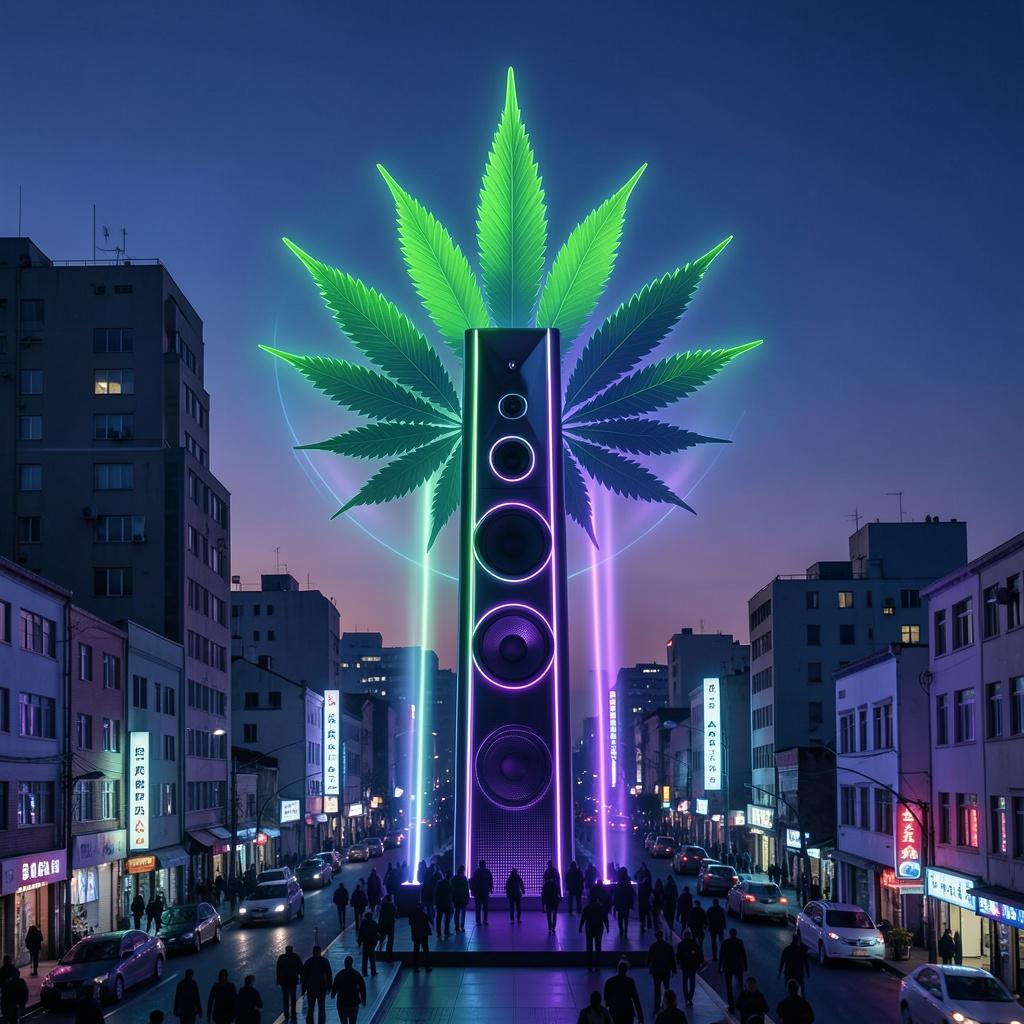 Peace and Puff It (Futuristic Synthwave Bounce Remix) artwork