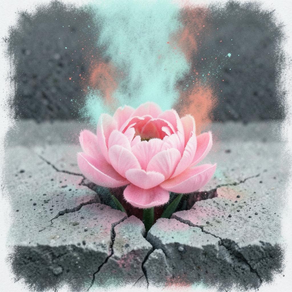 Parking Lot Peonies artwork