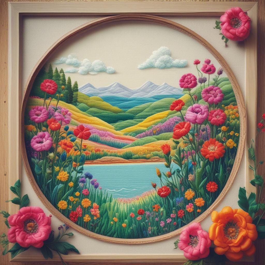 Вышивала artwork