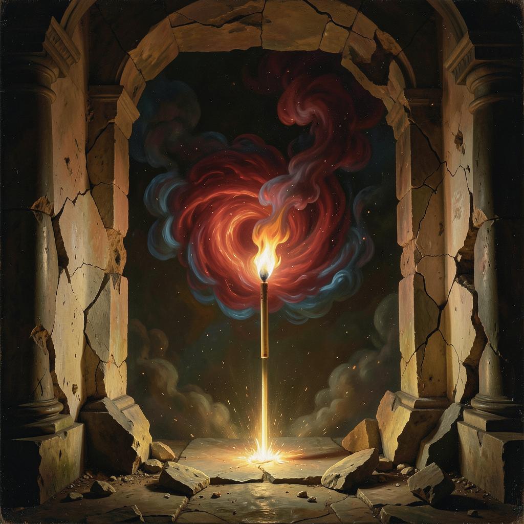 Spark in the Powder Room artwork