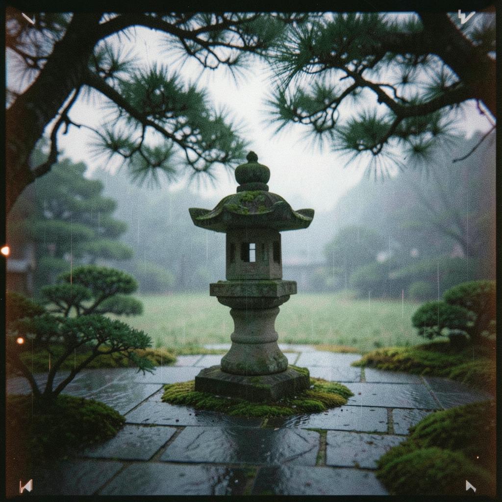 Japanese gagaku ambient artwork