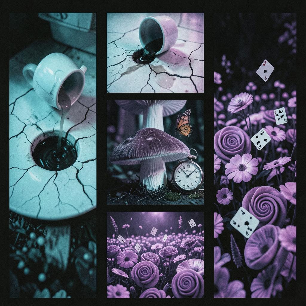 Kaninchenbau – Wonderland Psy-Pop artwork