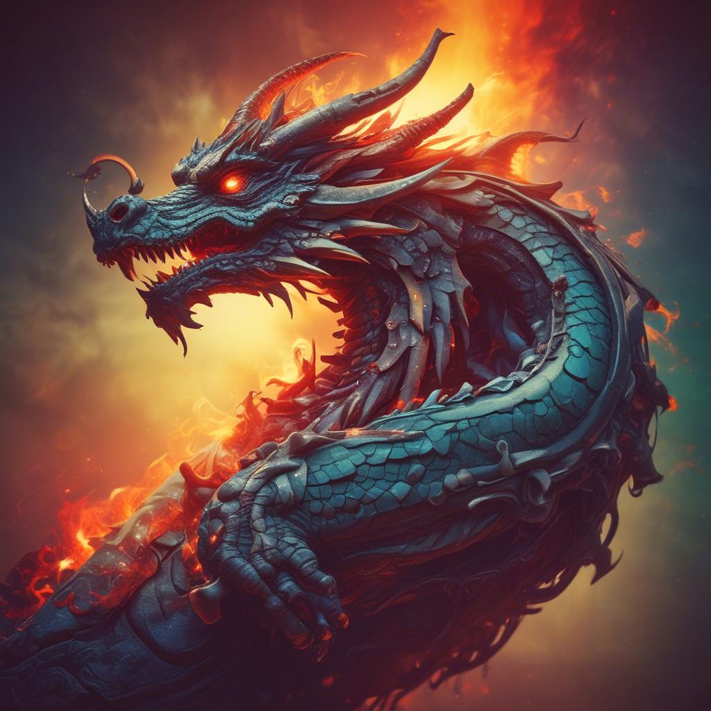BESANDO EL DRAGON. artwork