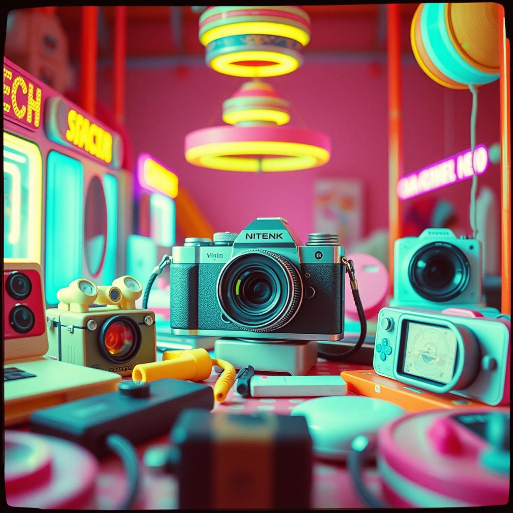camera urbex cube artwork