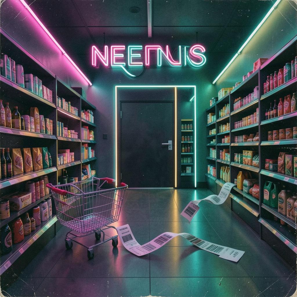 Midnight Grocery Aisle artwork