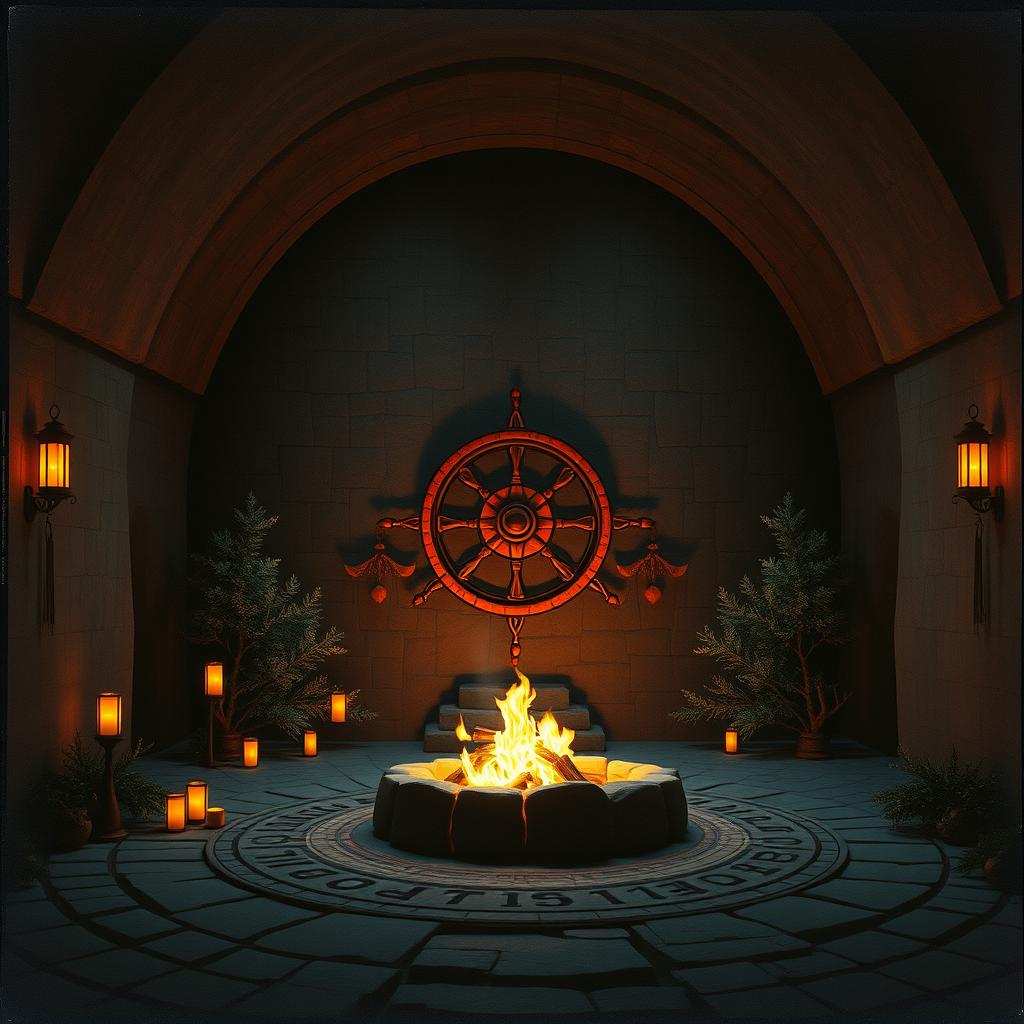 Yulefire Within The Stone artwork