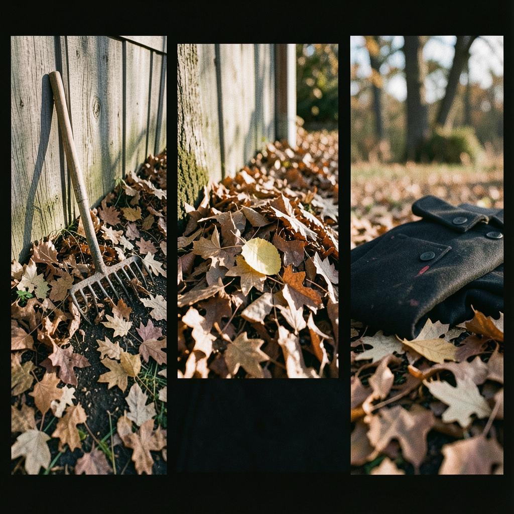 Leaf Pile You Pushed Me In artwork