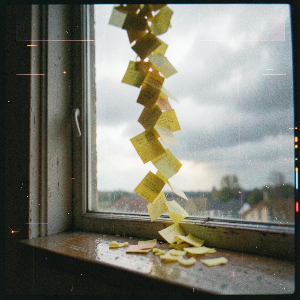 It's Raining Sticky Notes artwork