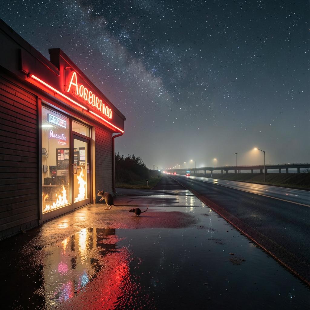 "Rest Stop"| Bari Zezmore artwork