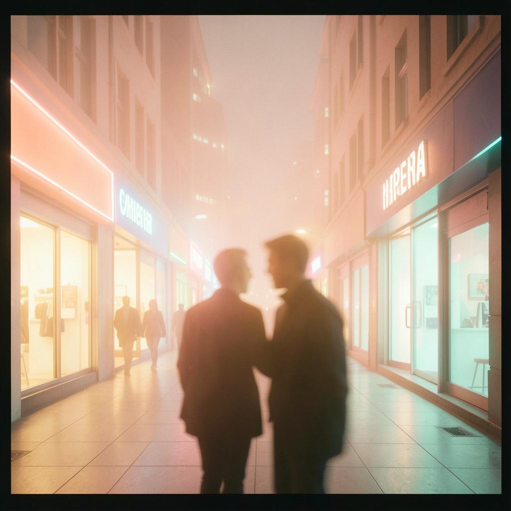 Kiss in the City Light artwork