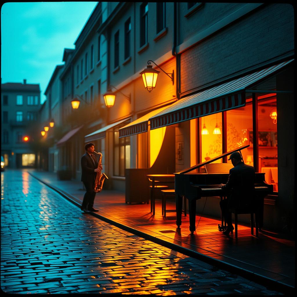 Cobblestone Reflections artwork