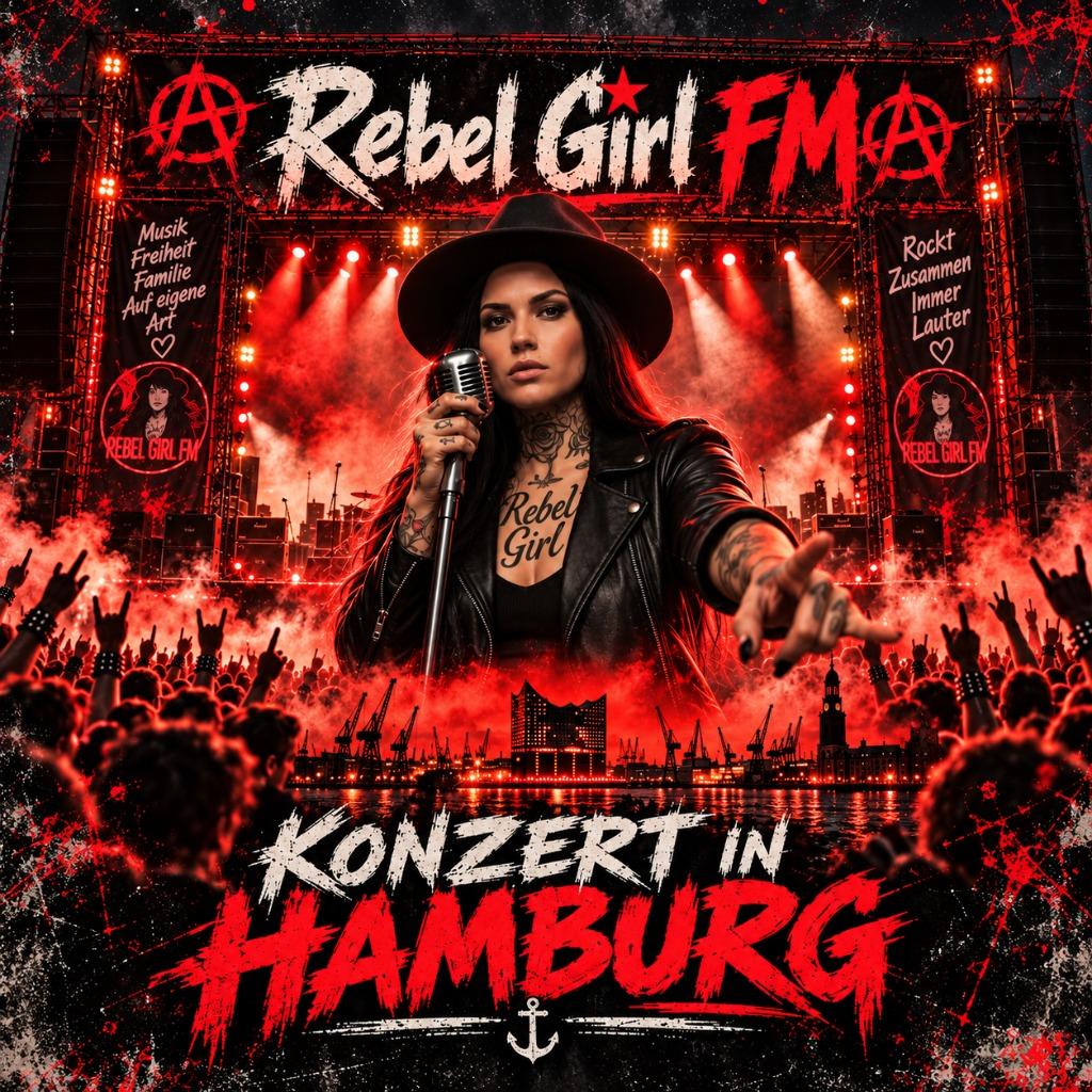 Rebel Girl FM - Live in Hamburg