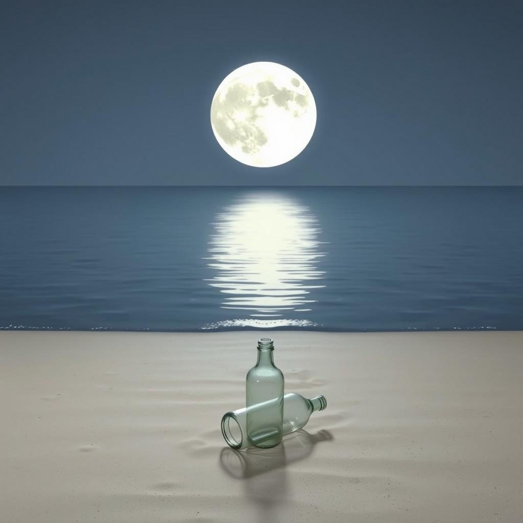 The moon and me | thai ta artwork