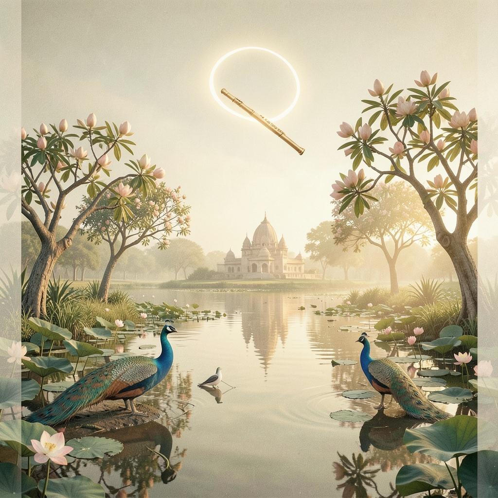 TRACK 21 – वृन्दावनस्मरणम् Vṛndāvana Smaraṇam artwork