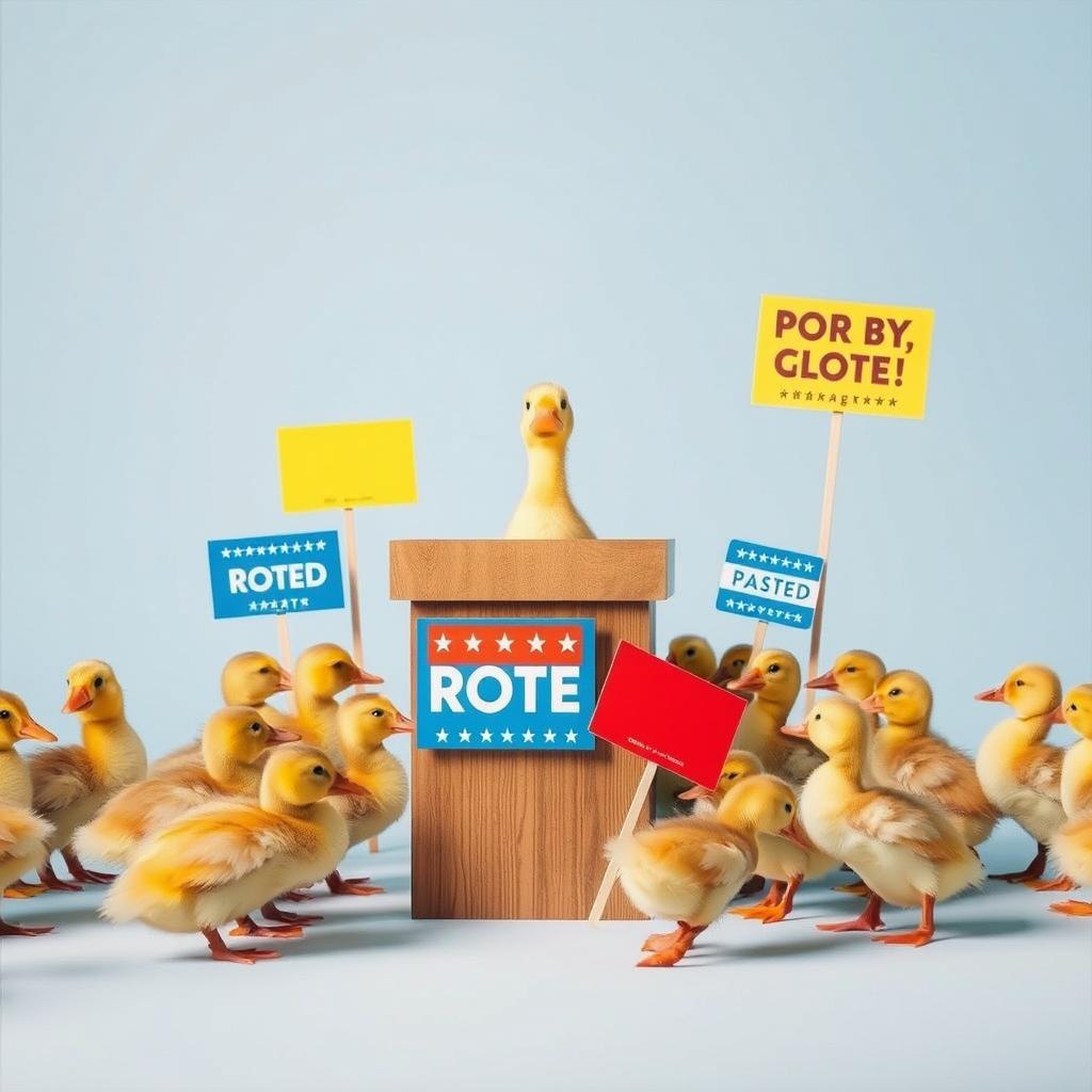 DUCKLINGS RUN FOR OFFICE (OFFICIAL) artwork