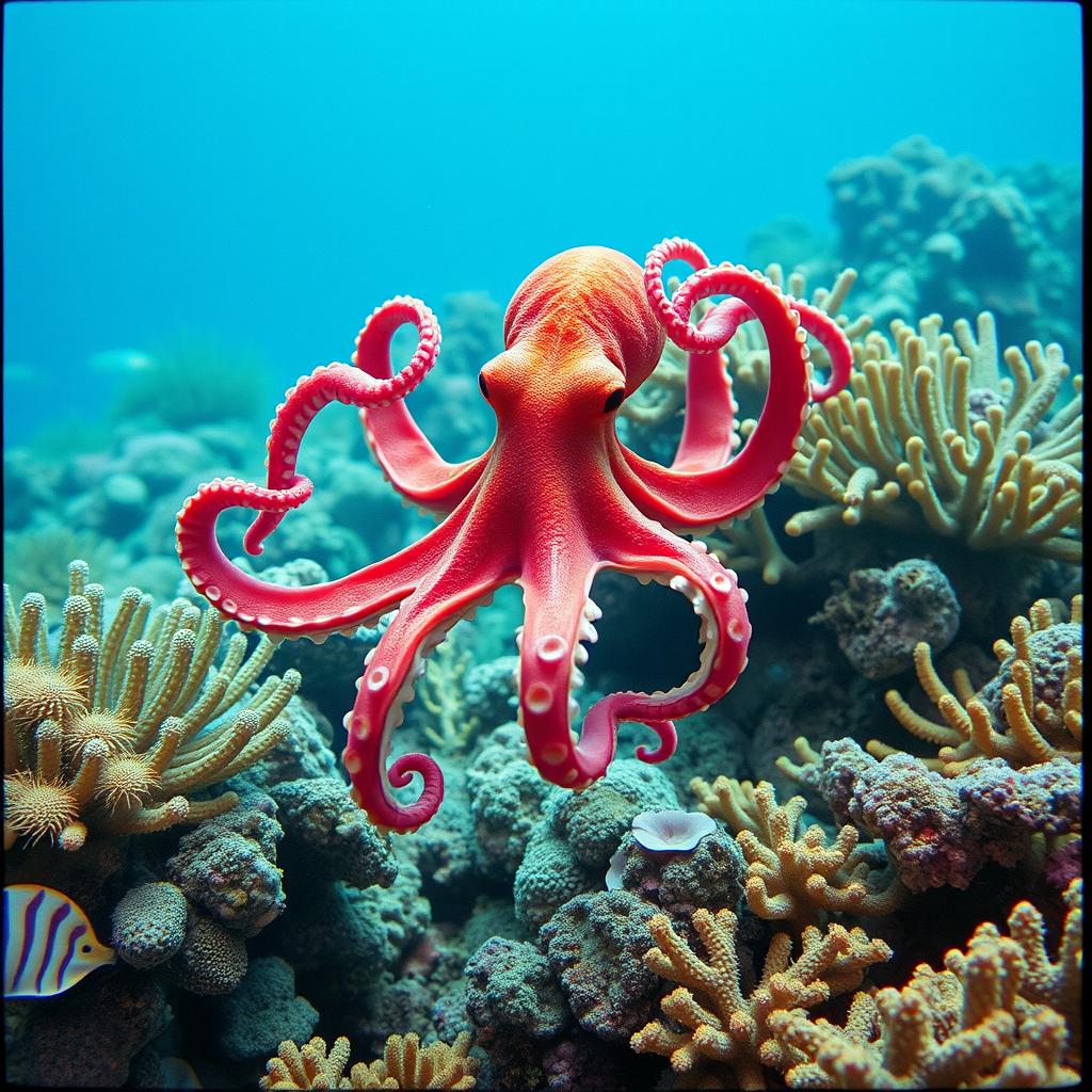My mother is an octopus artwork