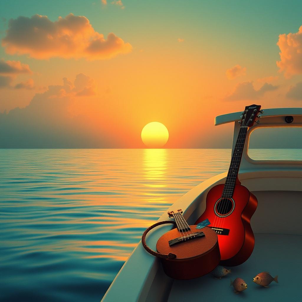Going afishing artwork
