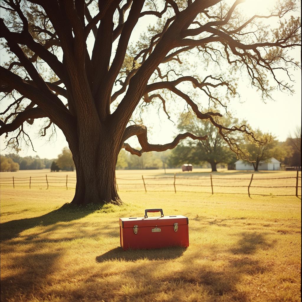 The Little Red Toolbox Daddy Made for Me artwork