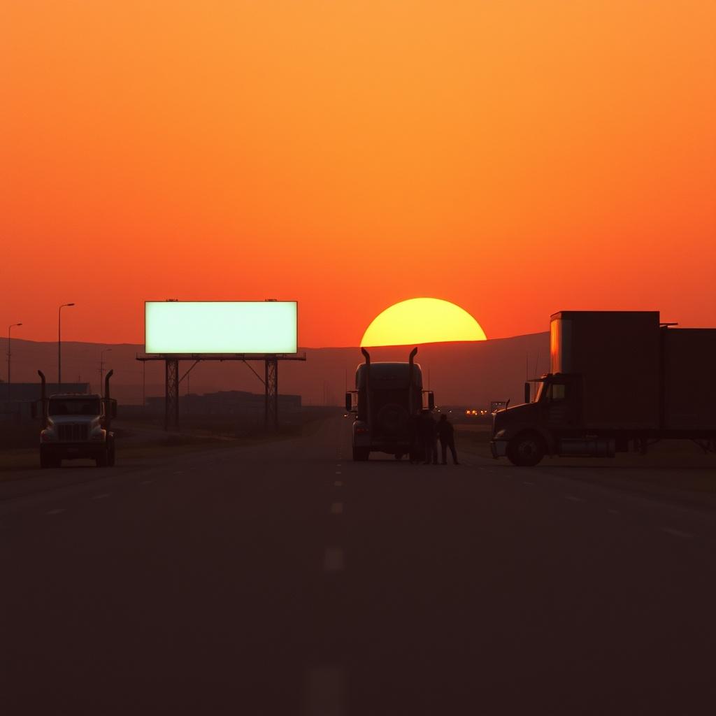 SUNSET OVER THE SPRINGS - Dark Twang • Heavy 808s • Cold, Clean, Menacing artwork