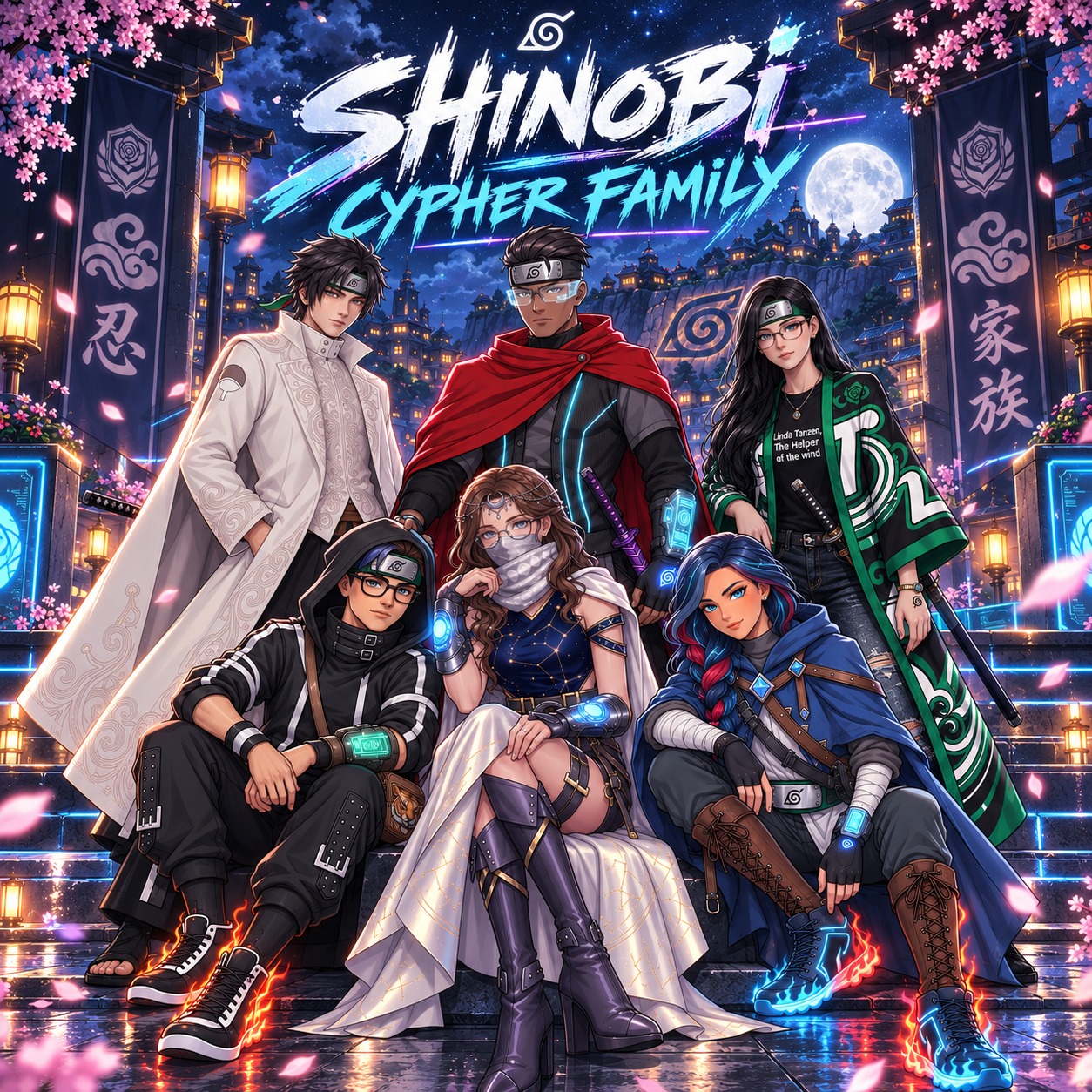 Shinobi Cypher Family artwork