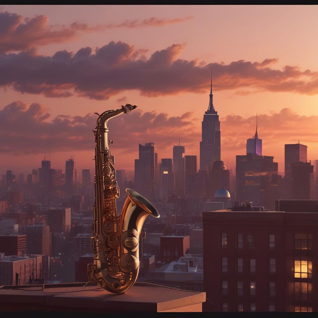 Cool Saxophone artwork