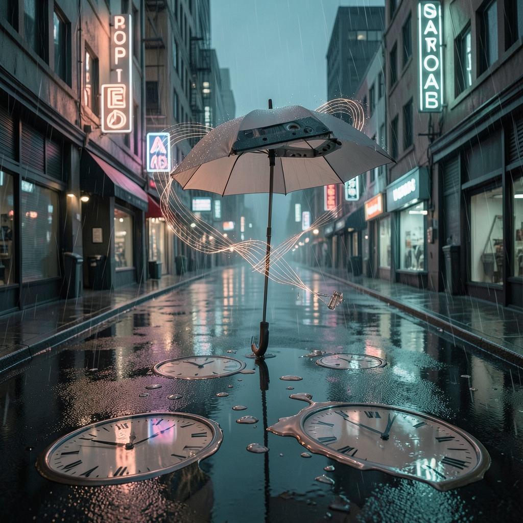 The Day the Clocks Stopped artwork