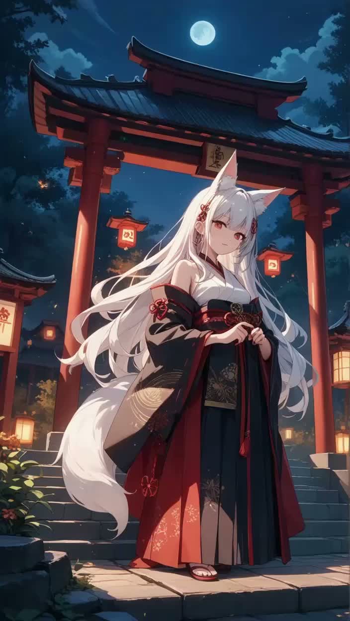 Kaguya Glitch  🌙 artwork
