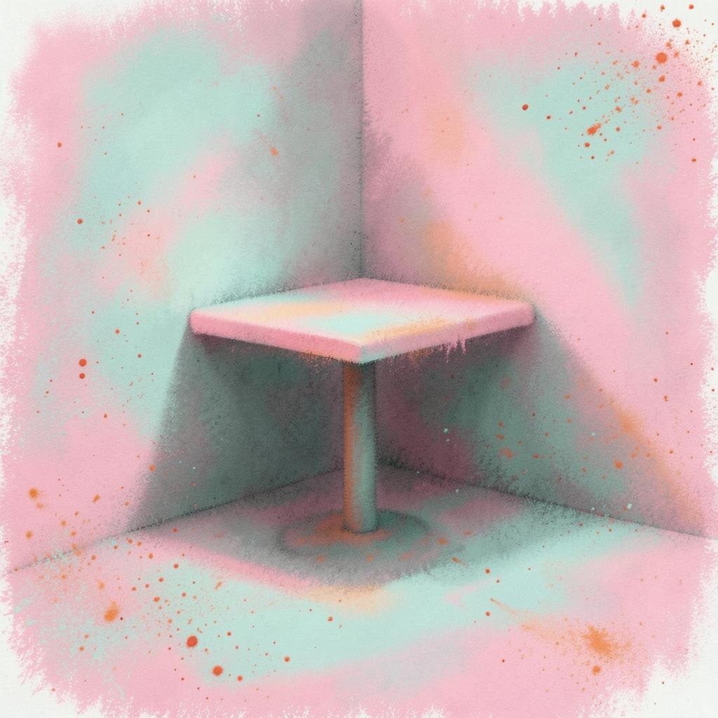 Seat Saved at the Corner artwork