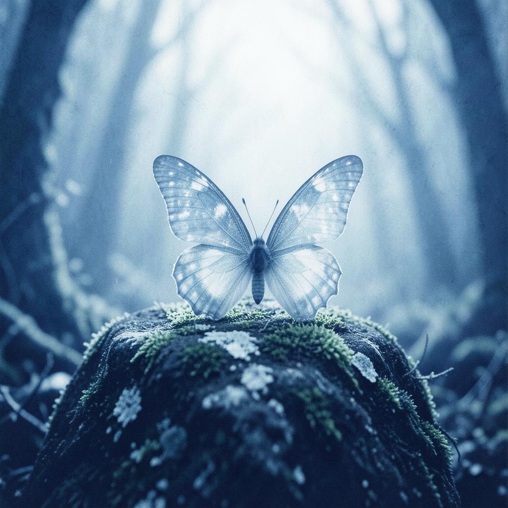 Blue Sky Butterfly artwork