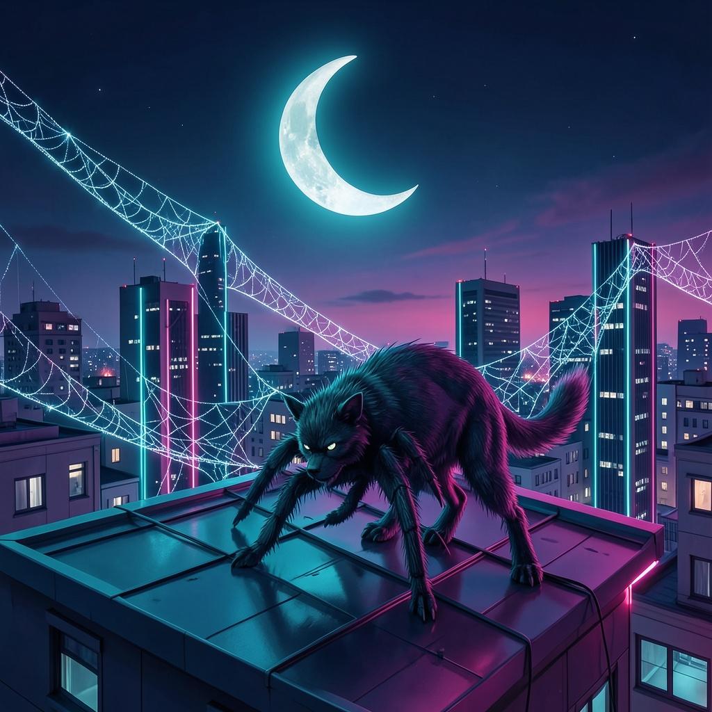 🕷️🐕‍🦺 “SpydaDawg™️®️♾️ v3.3m artwork