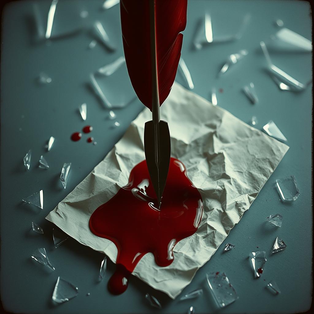 Blood Between The Lines (Version 1) artwork