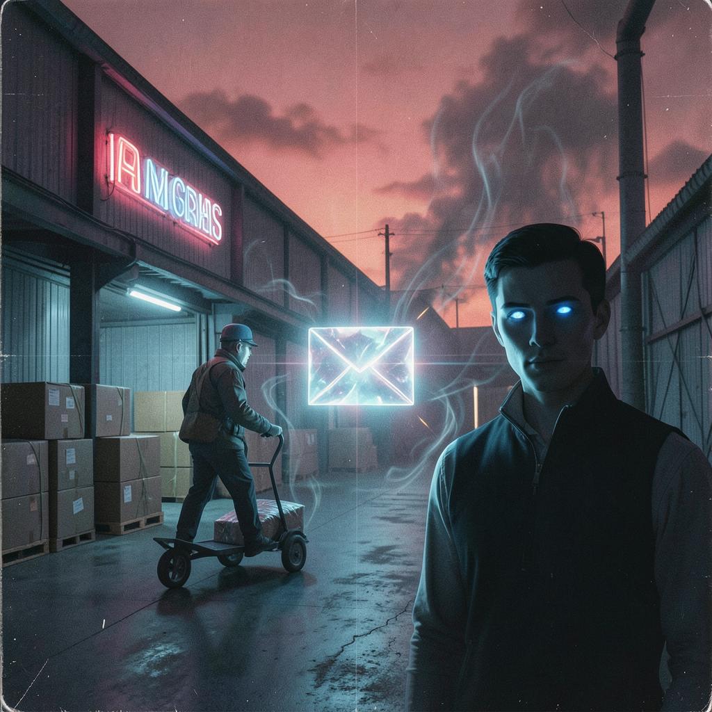 Delivery Man, Don't Look Down artwork