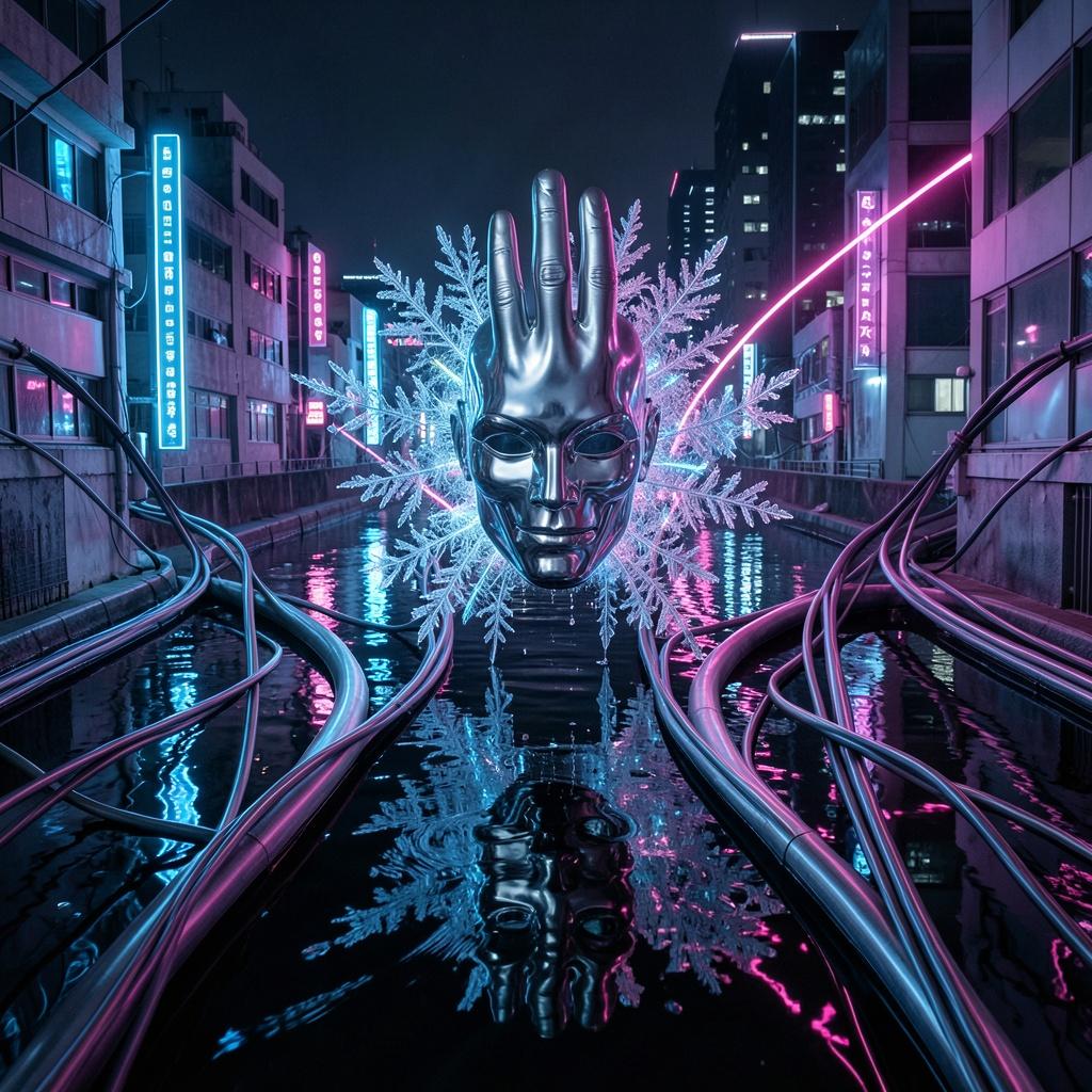 Viral River /densvers2.0(Data Symbiote Ritual) artwork