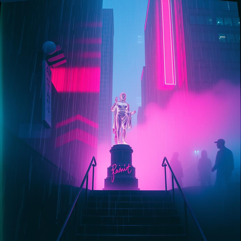 Abstract Noir artwork