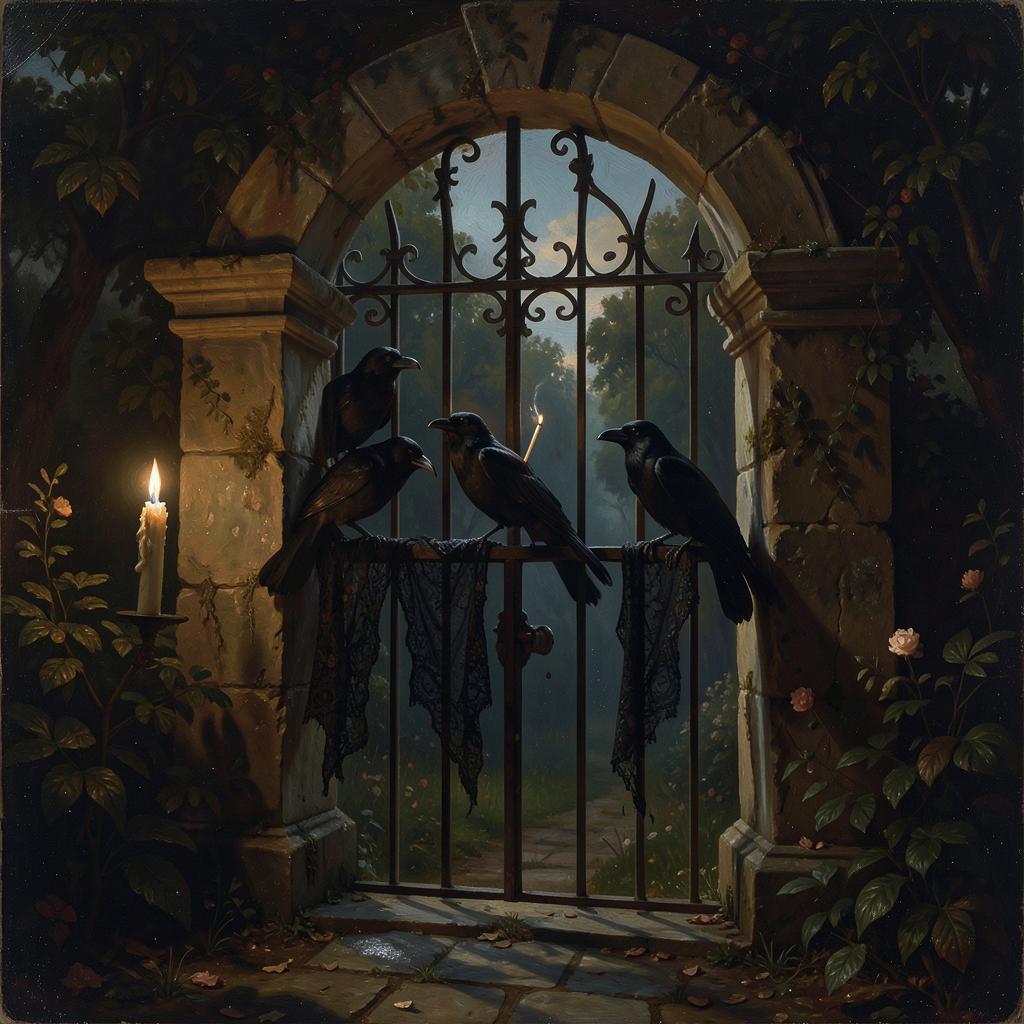 Annette Louisianna - Let the ravens know artwork