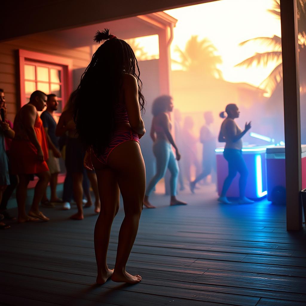 Dancehall Queen for the Night (Remix) artwork