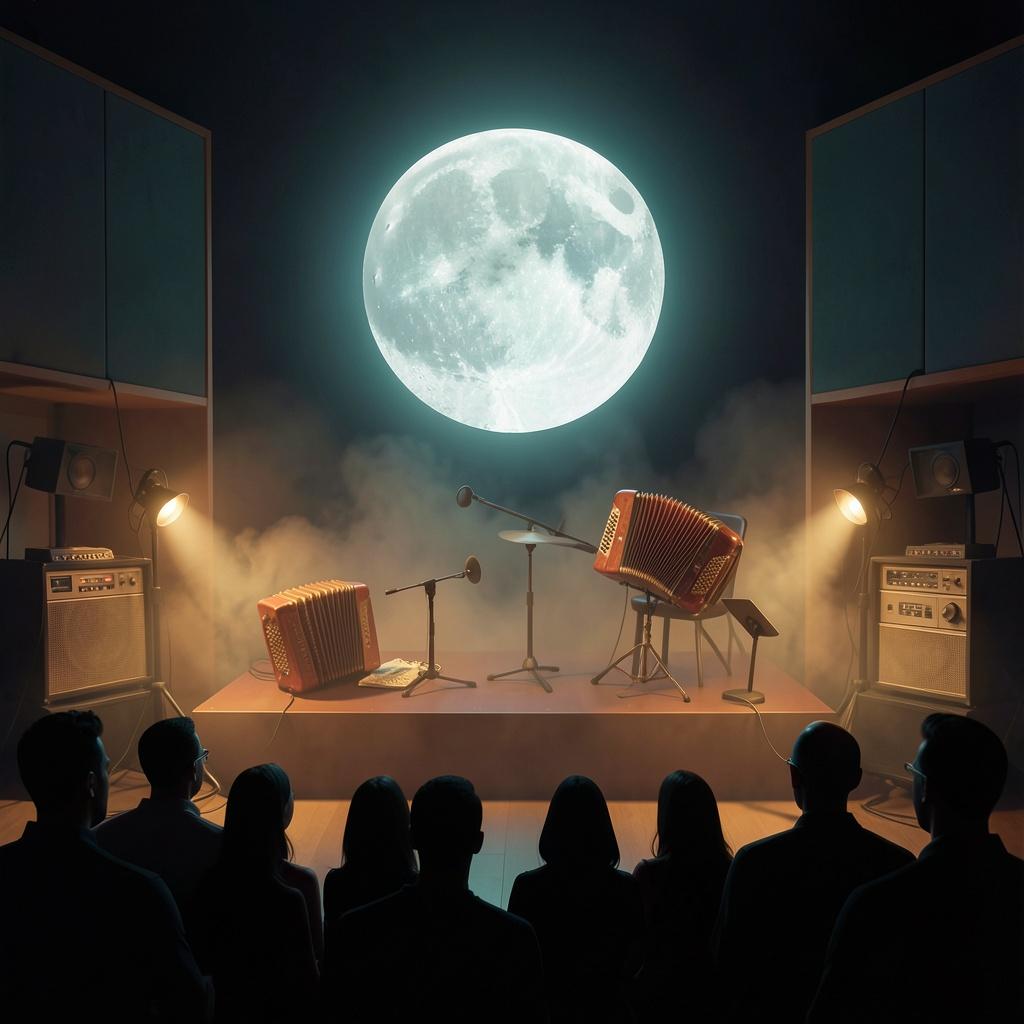 Moonlit Accordion artwork